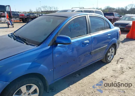 2007 Kia Rio Lx from USA, damaged, VIN KNADE123576274007